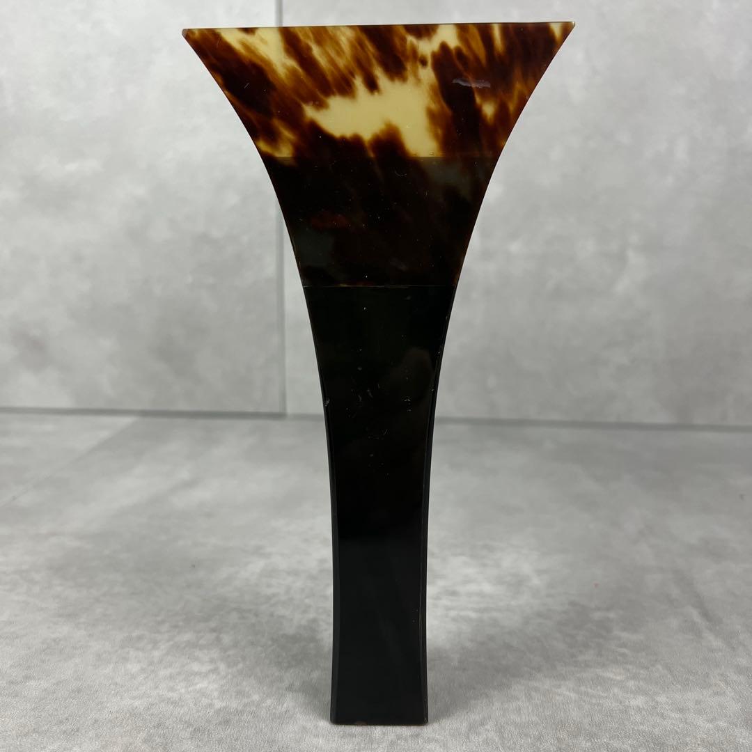 良品　三味線　撥　バチ　鼈甲　べっ甲　水牛台 天然素材　開き約9.2cm　ケース