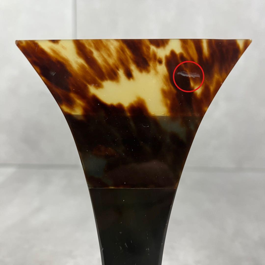 良品　三味線　撥　バチ　鼈甲　べっ甲　水牛台 天然素材　開き約9.2cm　ケース