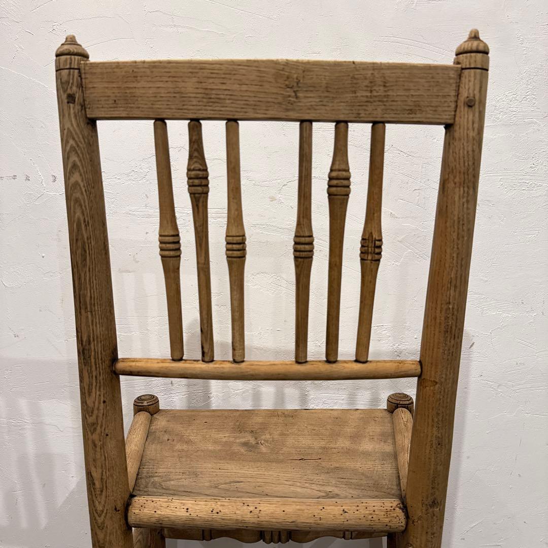 ヴィンテージ　ダイニングチェア　カフェチェア　　剥離　5