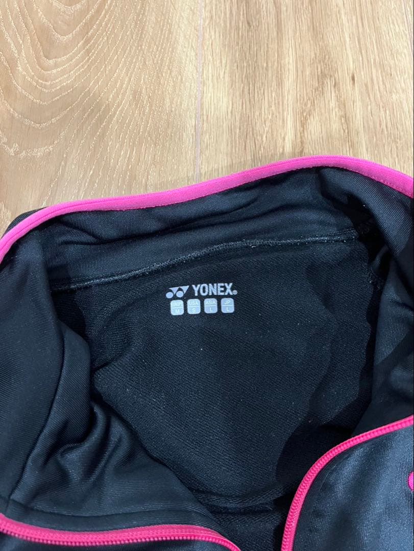 YONEX ウォームアップウェア ブラック/ピンク希少品 YONEX/ヨネックス