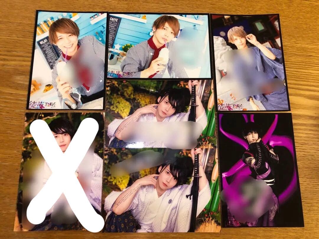 夢喰NEON ゆら サイン入りグッズ｜80枚セット 夢喰NEON tobys ゆら