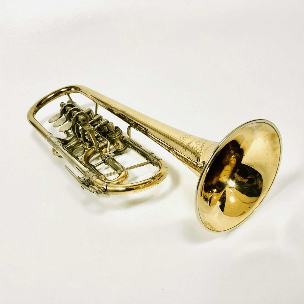 C管 シェルツァー ロータリー ノーラッカー トランペット ショップ 整備済