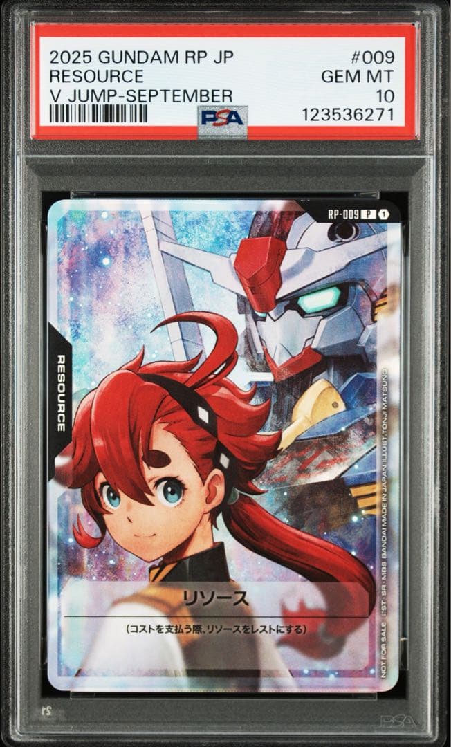PSA10 GUNDAM #009 リソース　6271