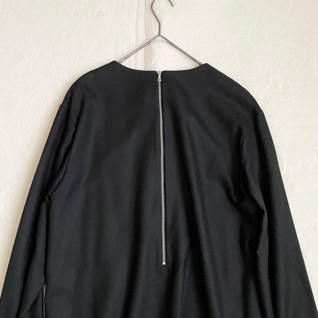 ADORE アドーア　ウール　ワンピース 38 ウール ブラック