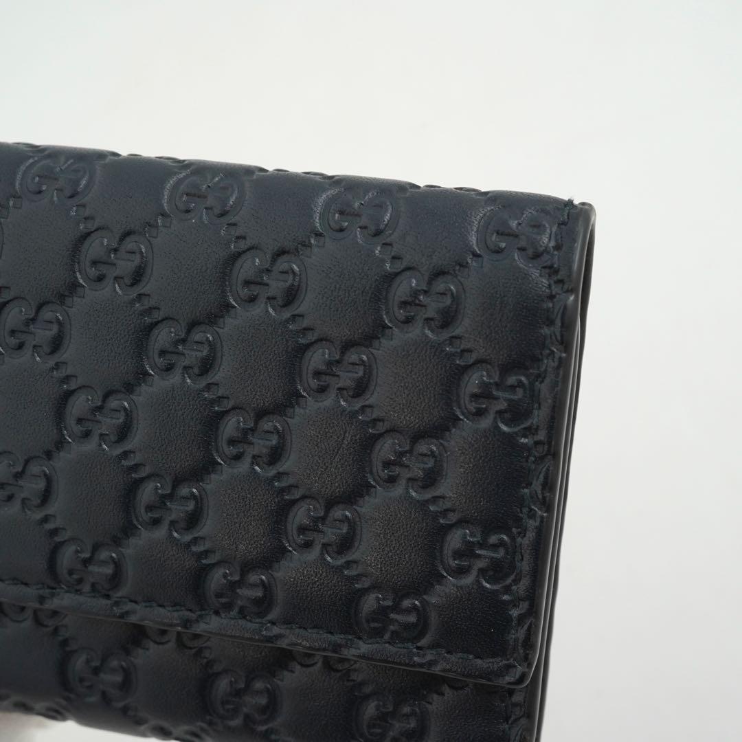 ✨未使用展示品・箱付き✨　GUCCI キーケース　マイクロGG 6連　刻印