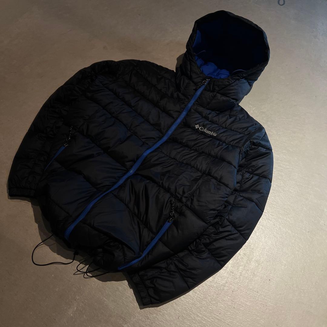 【美品✨】 Columbia ダウン ジャケット 黒 M マウンテンパーカー