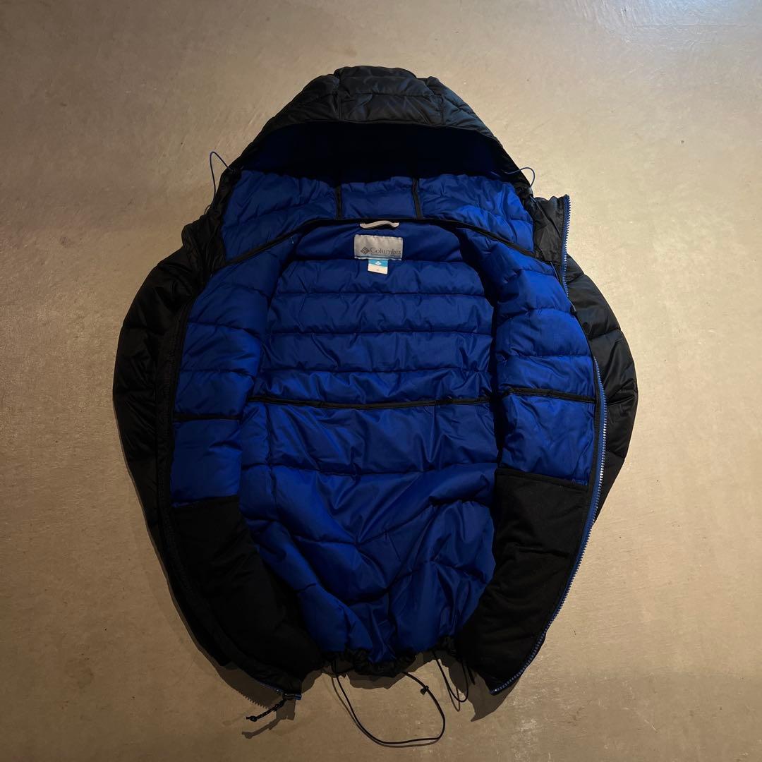 【美品✨】 Columbia ダウン ジャケット 黒 M マウンテンパーカー