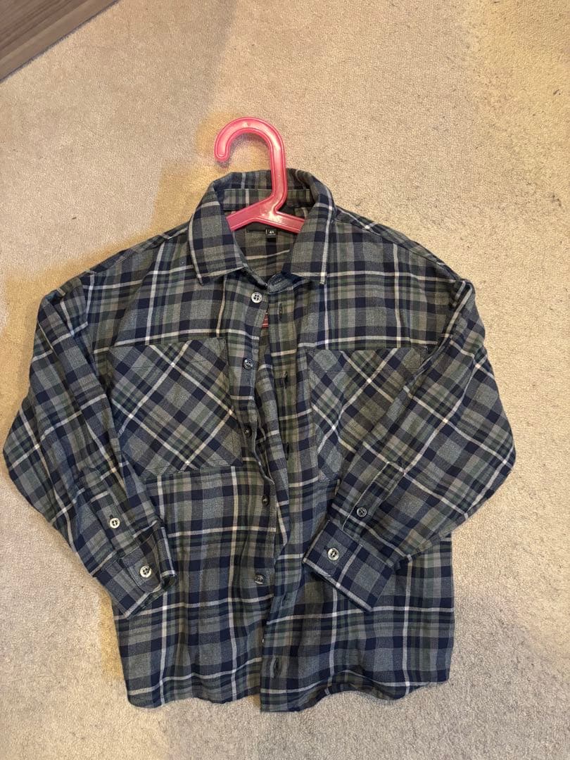 EMPORIO ARMANI チェック柄 長袖シャツ 4A - メルカリ