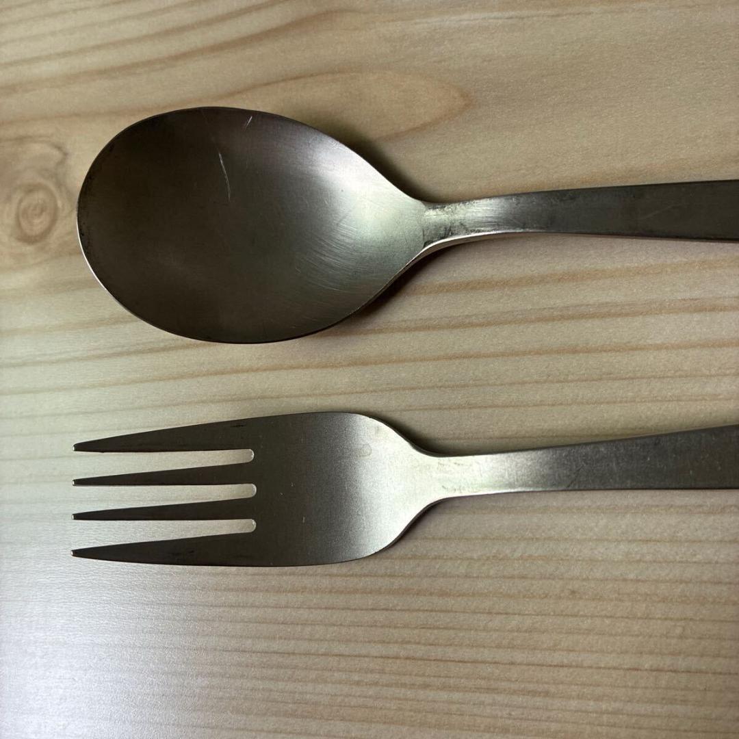 MIZO ミゾー チタン製 フォーク、スプーン 2点セット - メルカリ