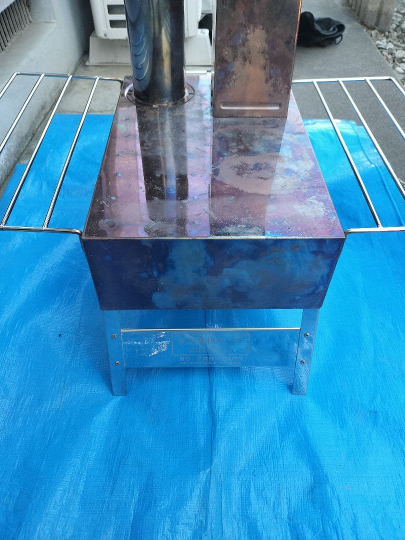 ロケットストーブ型薪ストーブ　中華製　激レア