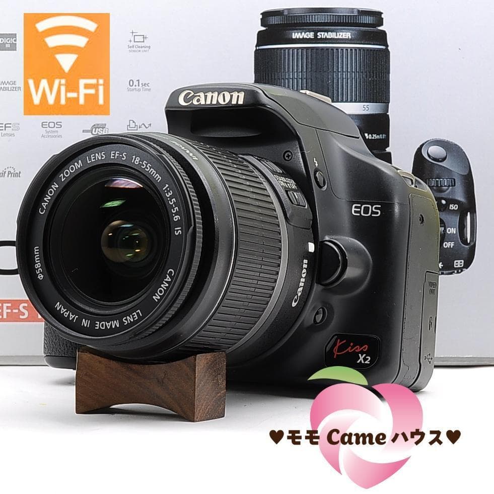 スマホ転送OK☆Canon kiss X3☆動画撮影も可能！簡単操作の一眼