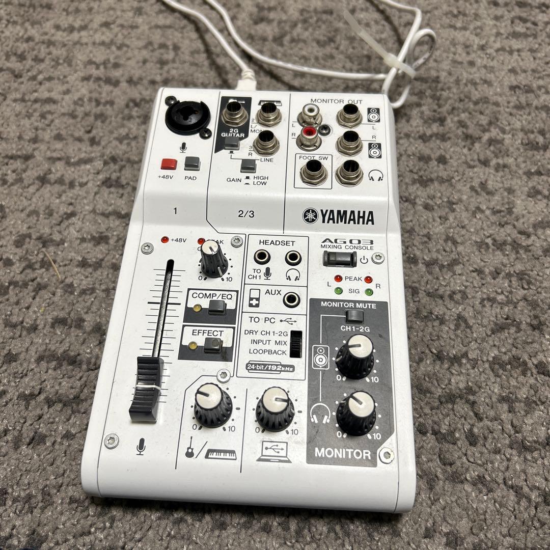YAMAHA ヤマハ / AG03 ウェブキャスティングミキサー