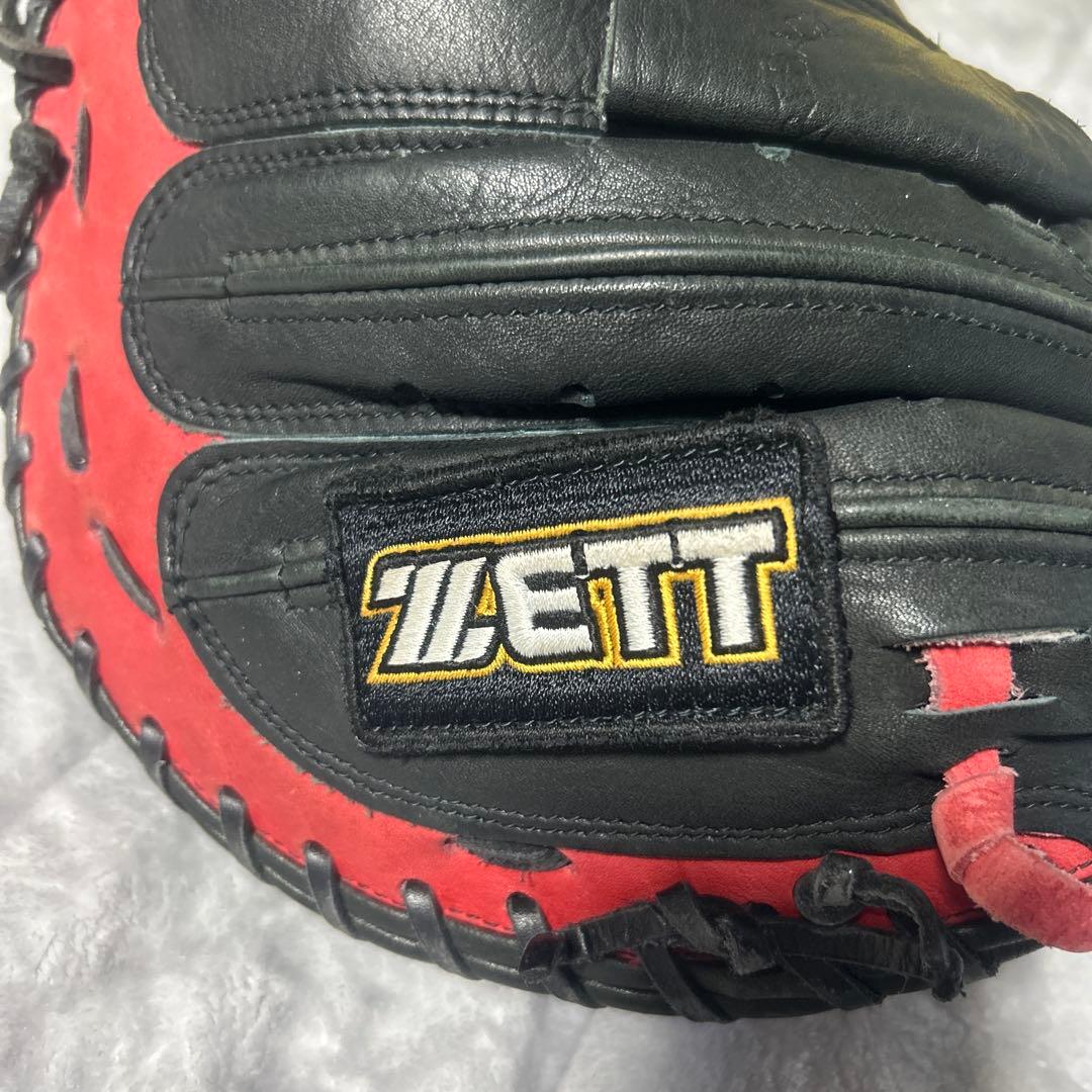 K*T様 ZETT ゼット 矢野燿大モデル キャッチャーミット 軟式野球グローブ