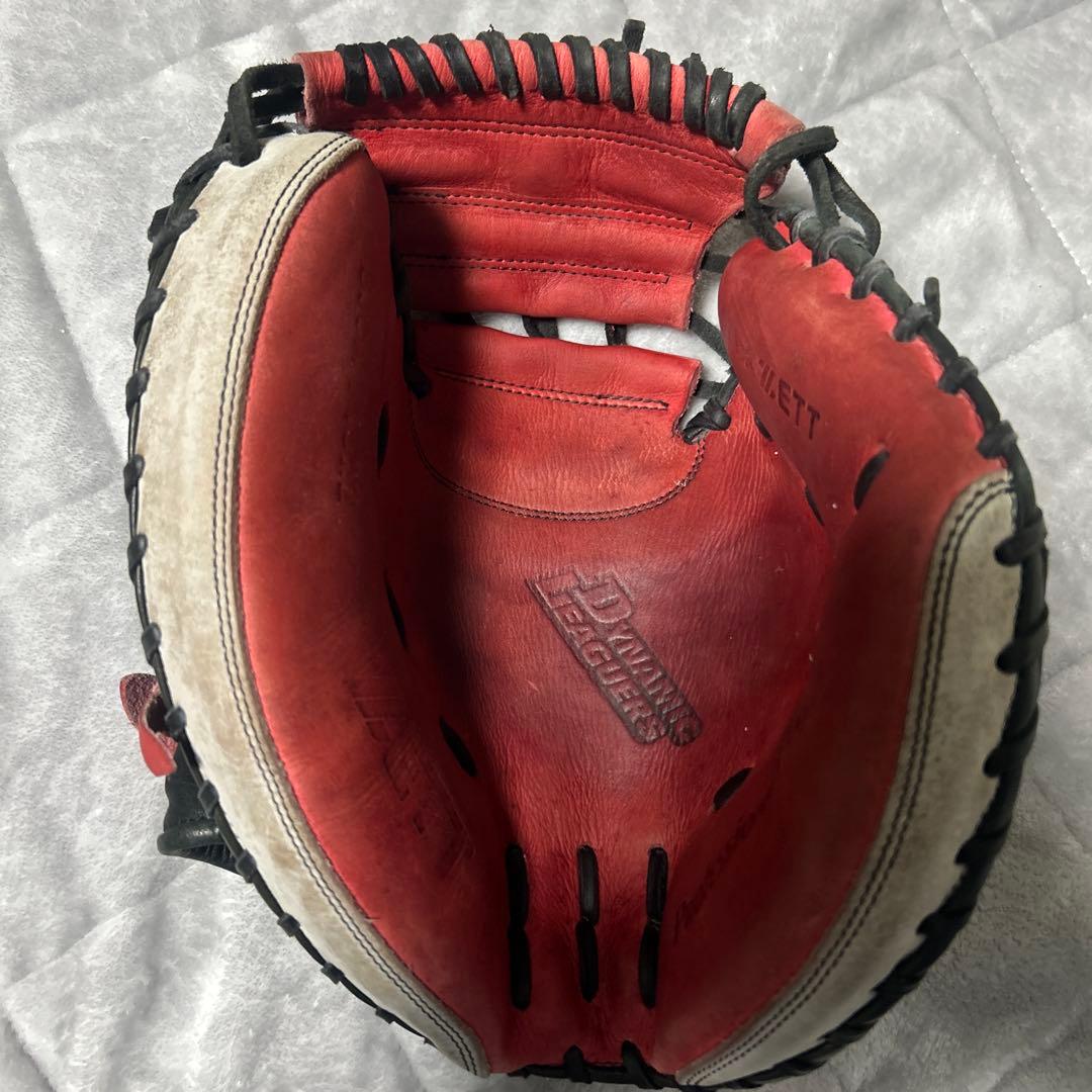 K*T様 ZETT ゼット 矢野燿大モデル キャッチャーミット 軟式野球グローブ