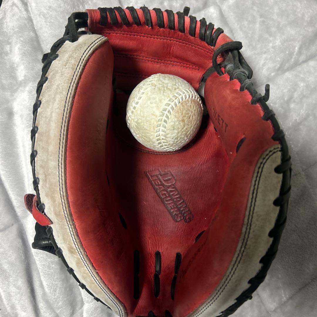 K*T様 ZETT ゼット 矢野燿大モデル キャッチャーミット 軟式野球グローブ