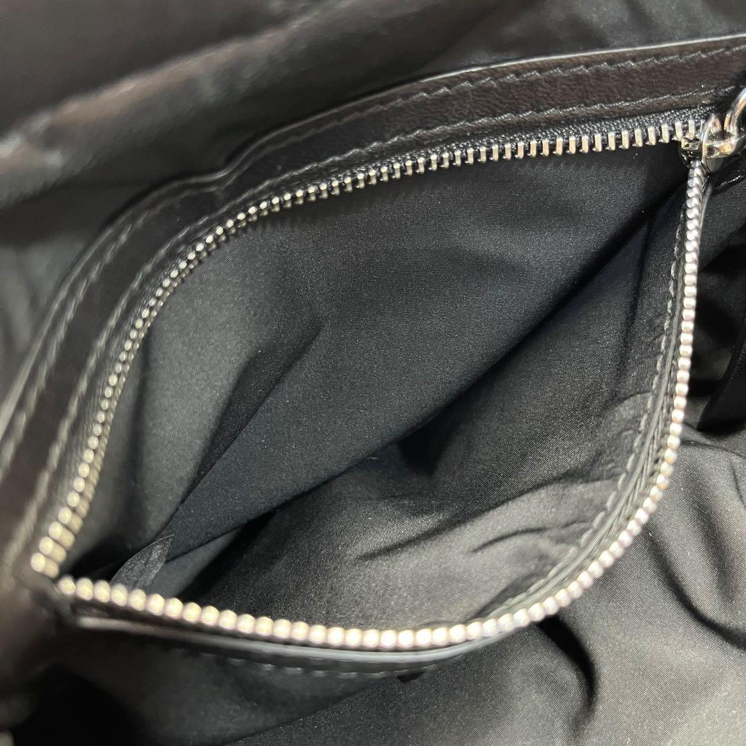 極美品■メゾンマルジェラ グラムスラム ショッピングバッグ 2way ブラック