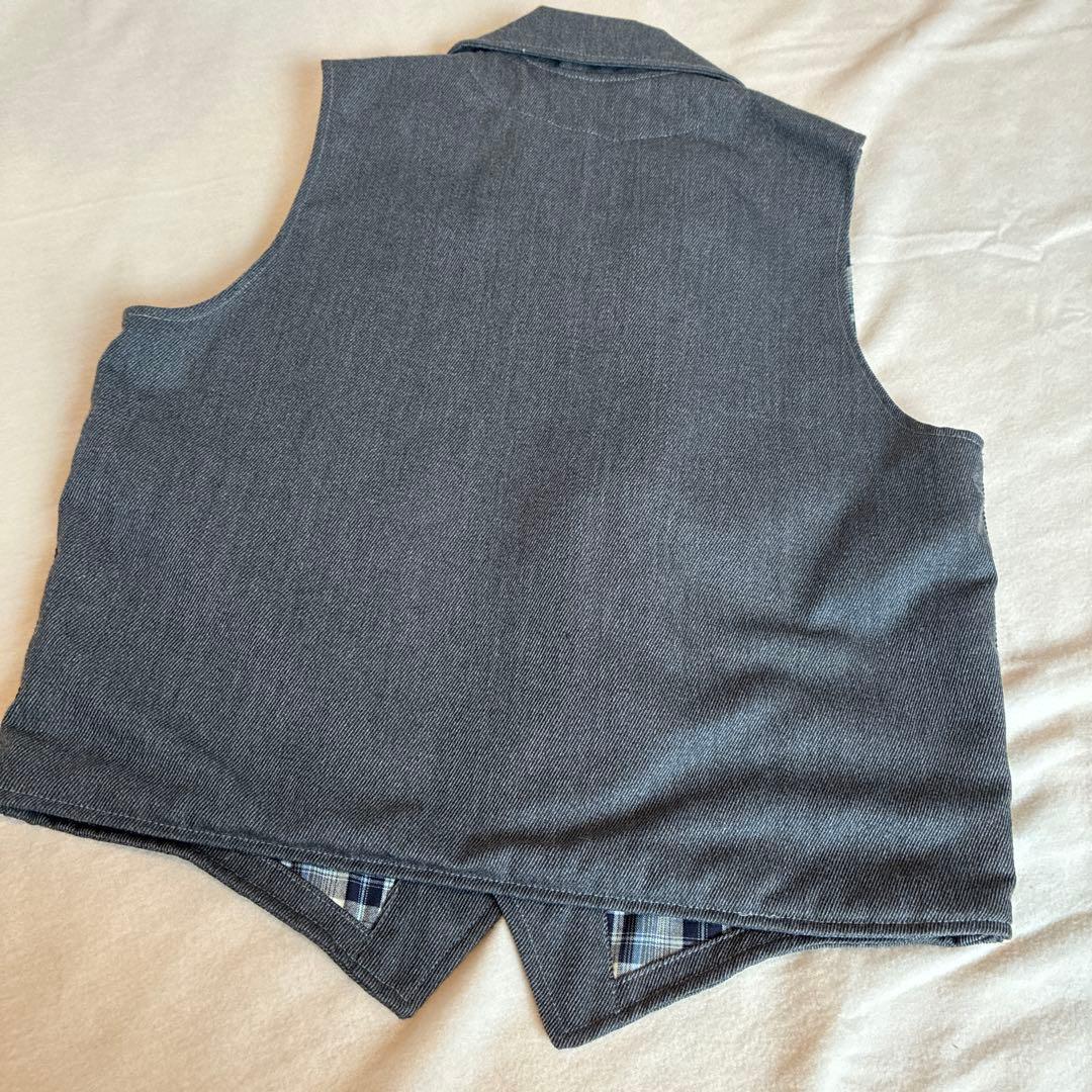 酢*様 USA製 フィルソン ウィップコード襟付きベスト M ウール