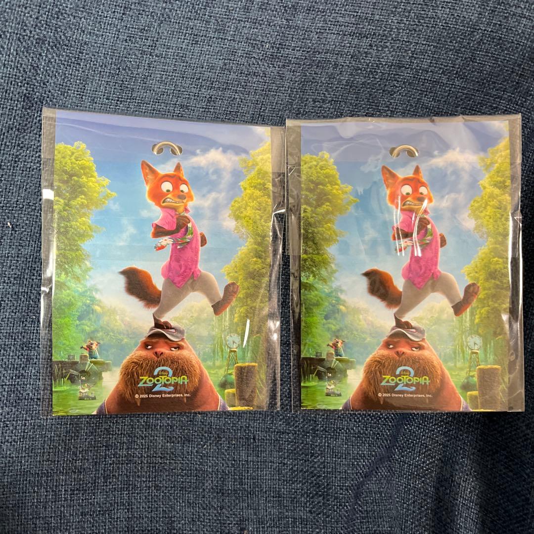【韓国】ズートピア2 映画館特典 ネームプレート　ニック