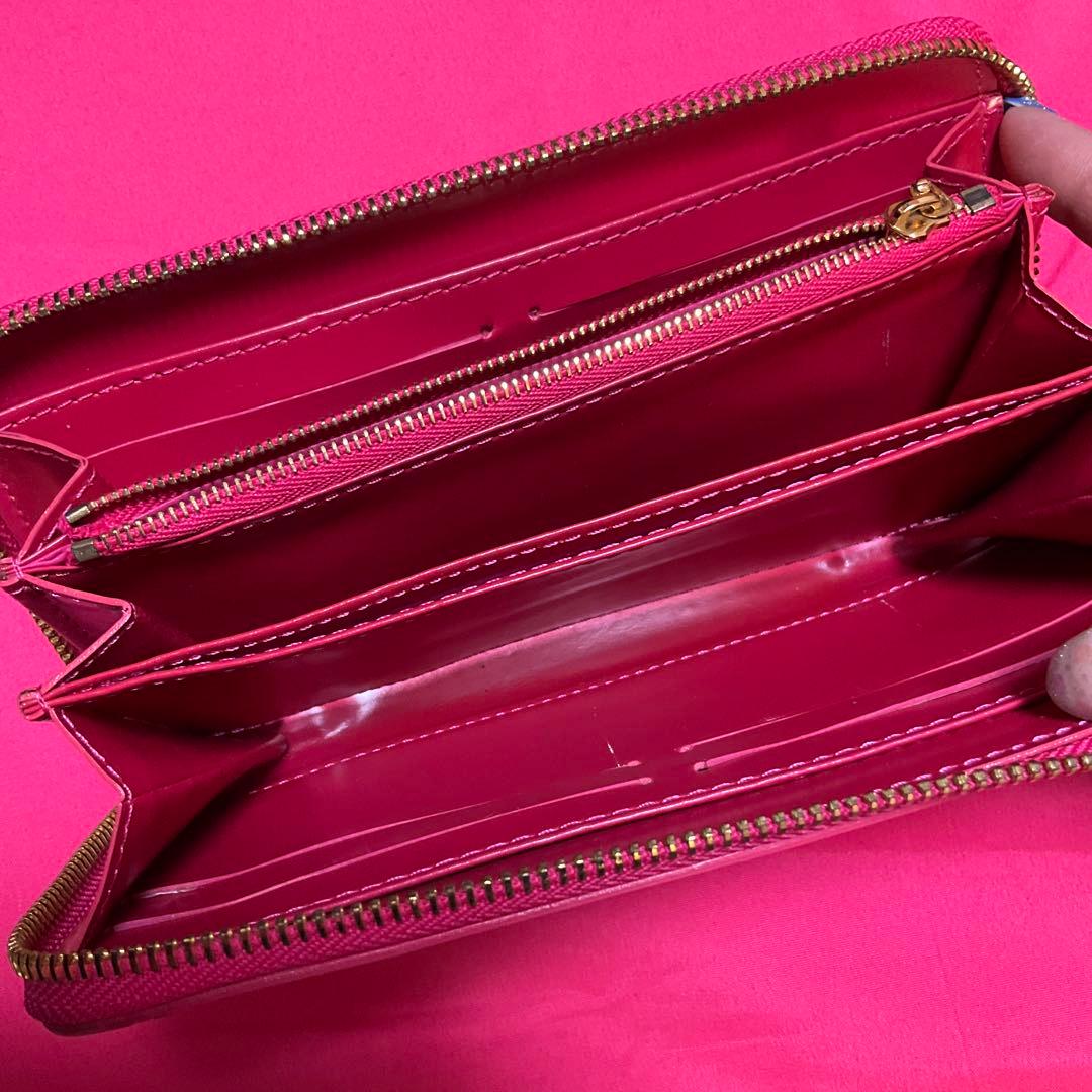 ☆値下げ不可☆エナメル 長財布ピンクLVノベルティ