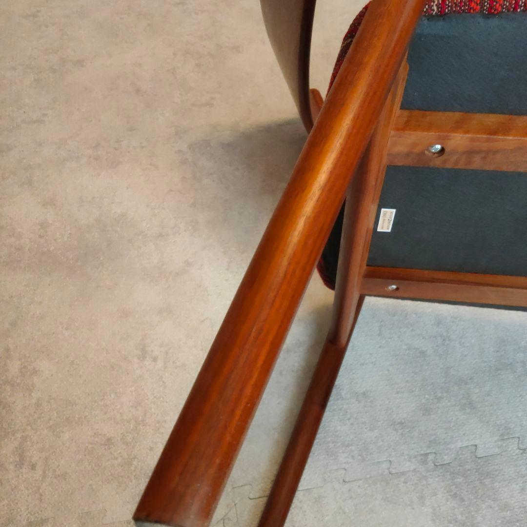 無垢ウォールナット　ぺぺラウンジチェア　オイル塗装　宮崎椅子