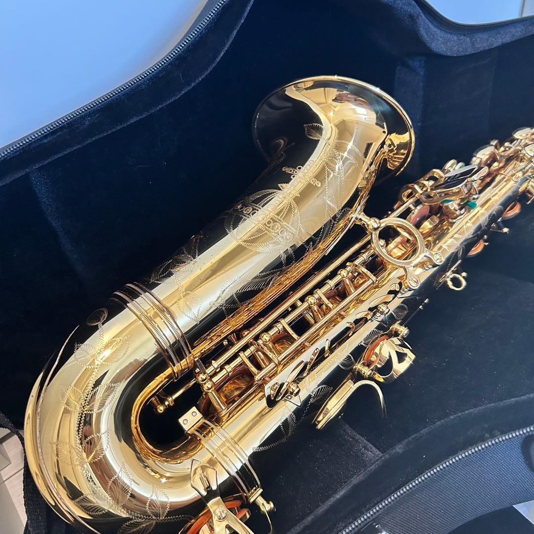 Festi Orb A アルトサックス 島村楽器　美品 豪華彫刻　白蝶貝キー