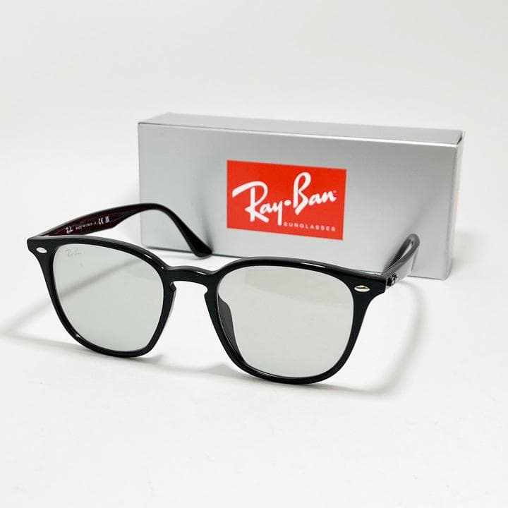 日本国内正規【RB4258F-60187】新品 レイバンサングラス ライトグレー