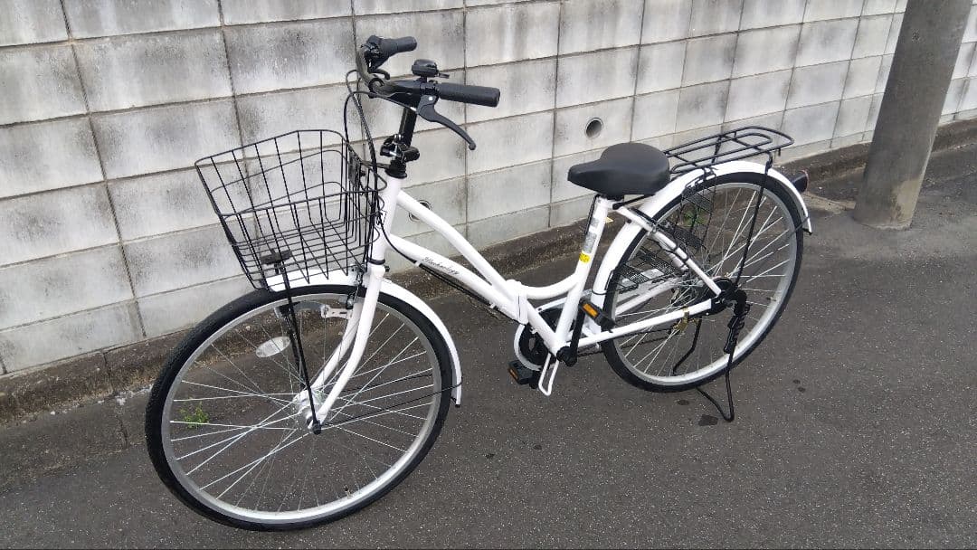 シティサイクル 26インチ 6段ギア 美品！