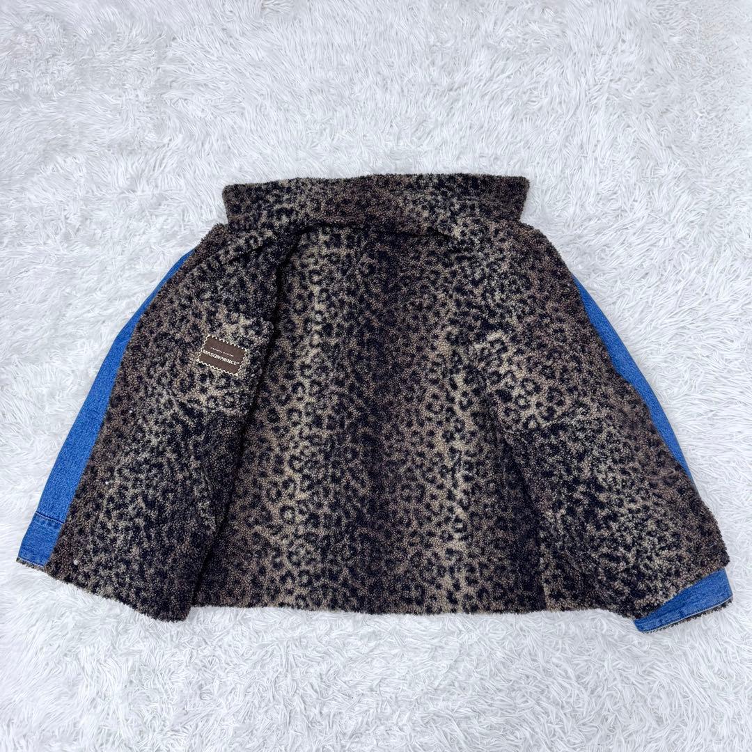 【グリコ様希少】メゾンプリンス リバーシブル デニムジャケット ボア L 3