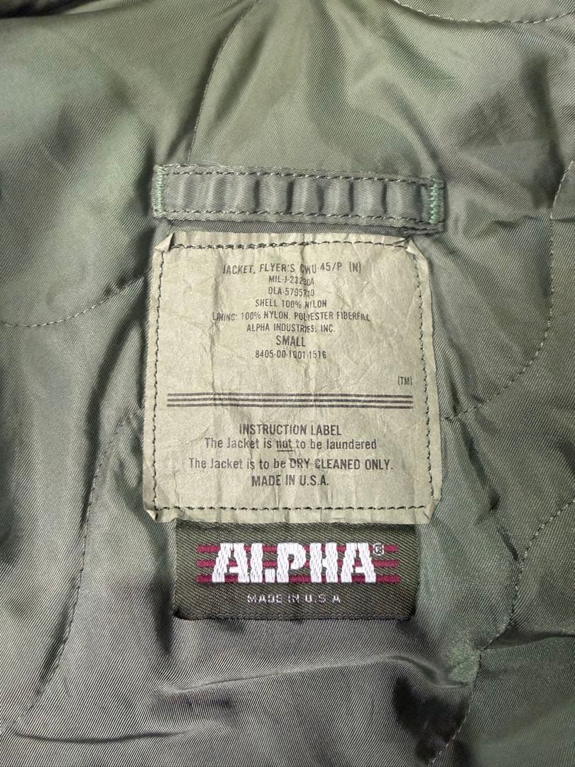 ジャケット・アウター Alpha cwu-45p s USA IDEAL