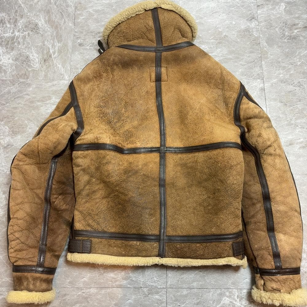 USA製 AVIREX B-3 ムートン フライト ジャケット 36 定価24万