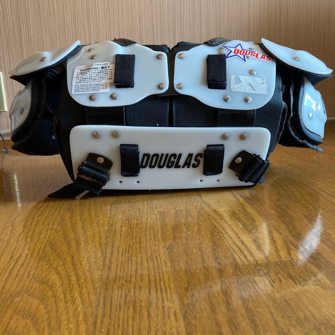 DOUGLAS QB KXS ショルダーパッド ホワイト