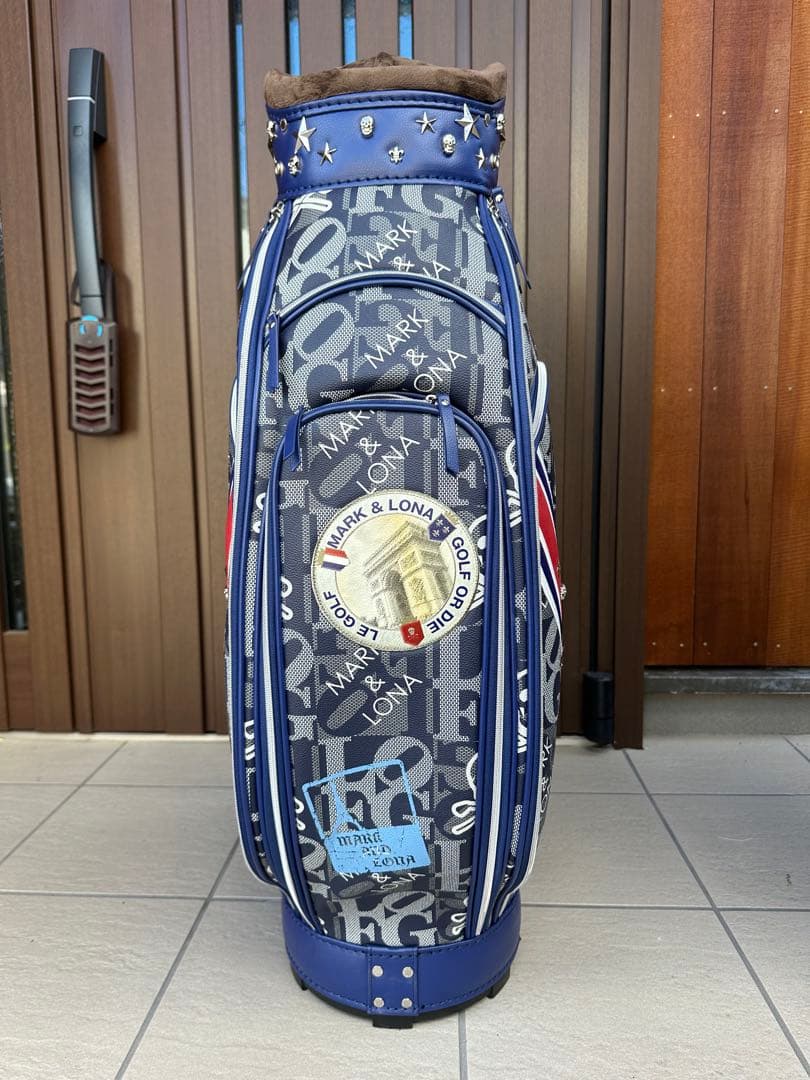 ★超美品★MARK&LONA キャディバッグ WHAT NOT ヘッドカバー付