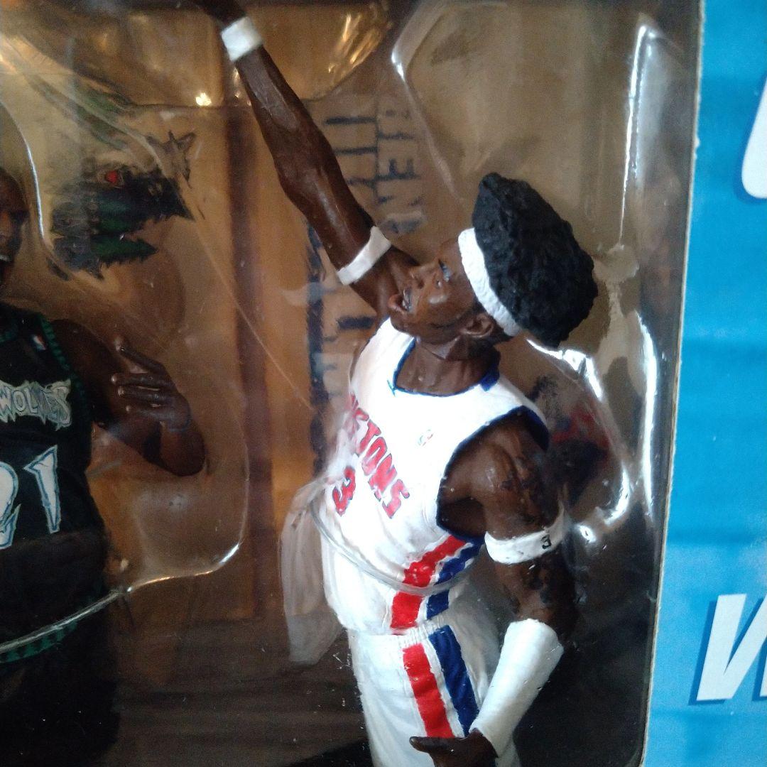 NBA マクファーレン 2体Boxシリーズ ガーネット ベンウォレス 髪アフロ