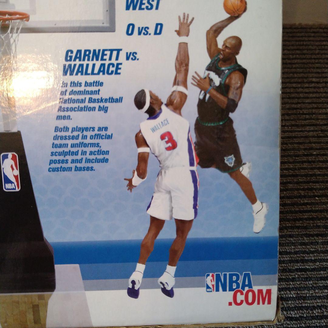 NBA マクファーレン 2体Boxシリーズ ガーネット ベンウォレス 髪アフロ