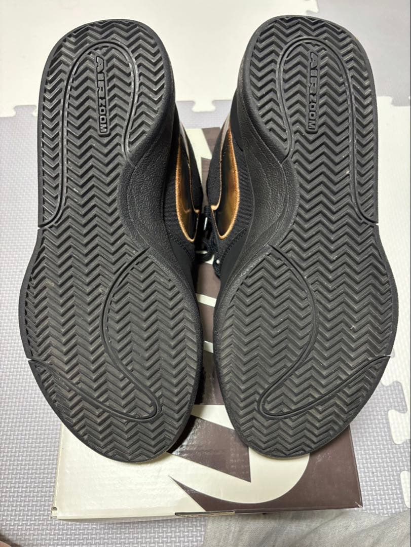 Nike BOOK1 バスケットボールシューズ ブラック/オレンジ サイズ27