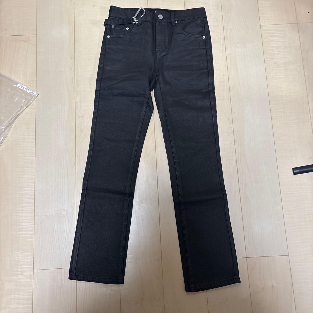 goar.archive STRAPPED STRAIGHT OIL PANTS パンツ