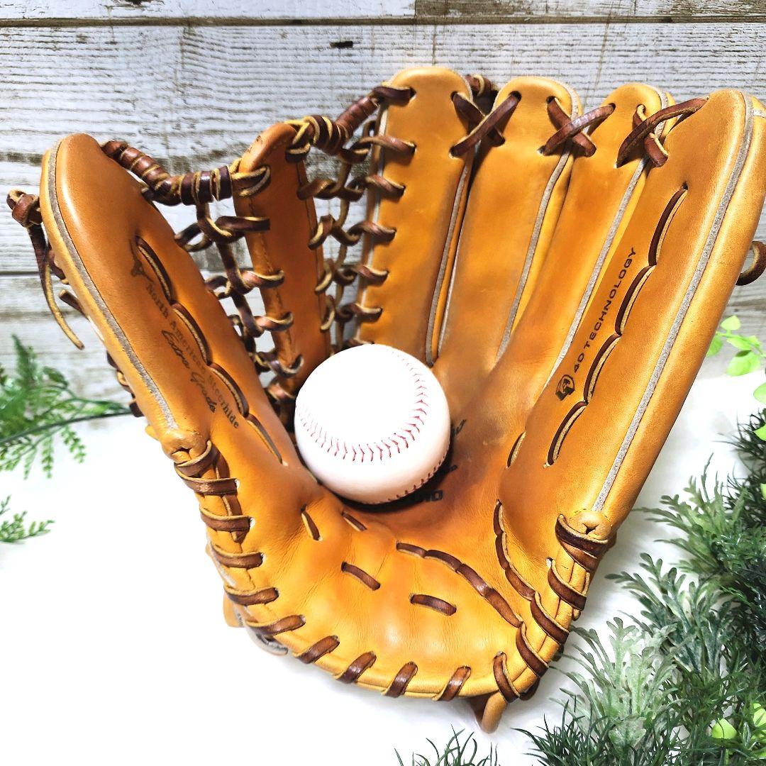 即戦力】良型 ミズノプロビッグM 硬式外野手用グラブ イチローモデル