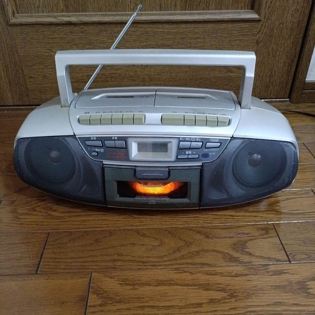 パナソニック RX-DT36 ラジカセ ダブルカセット CD 動作良好 - メルカリ