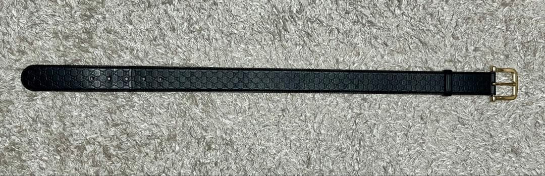 【あたしんち】GUCCI ベルト　革　GG エンボス