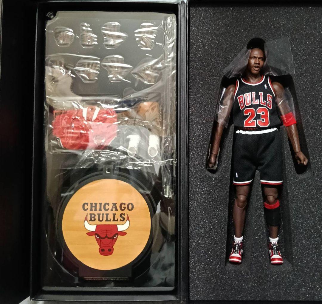 新品 1/6 マイケル・ジョーダン ブルズ ブラックユニフォーム エンターベイ