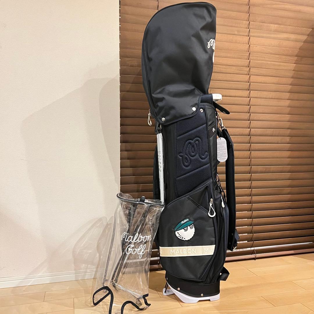 【破格】MALBON マルボンゴルフ キャディバッグ ゴルフバッグ 36紺