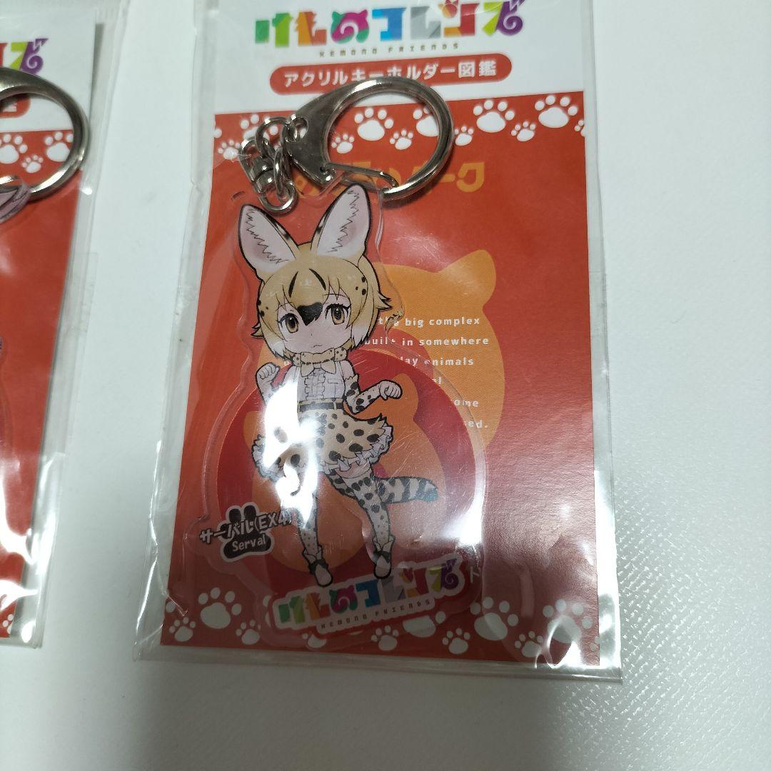 けものフレンズ ツチブタ、サーバー アクリルキーホルダー図鑑 未開封