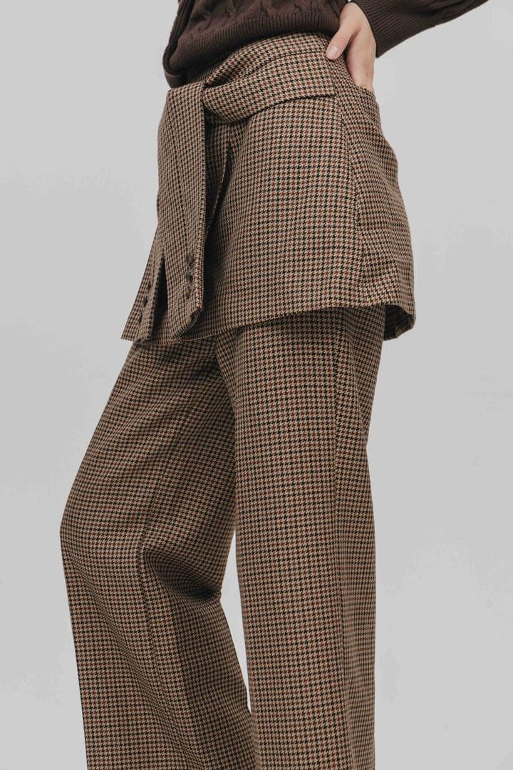 12/16までお値下げ【新品未使用タグ付】THE TOE チェックパンツ