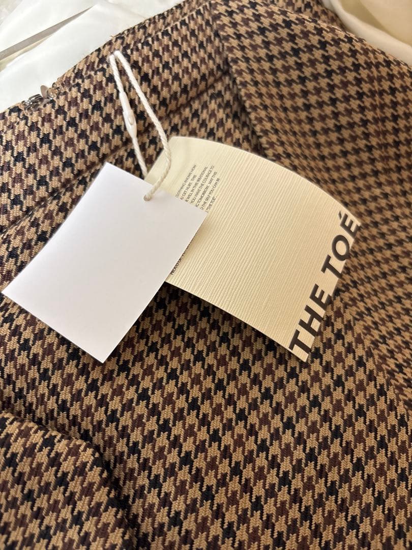 12/16までお値下げ【新品未使用タグ付】THE TOE チェックパンツ