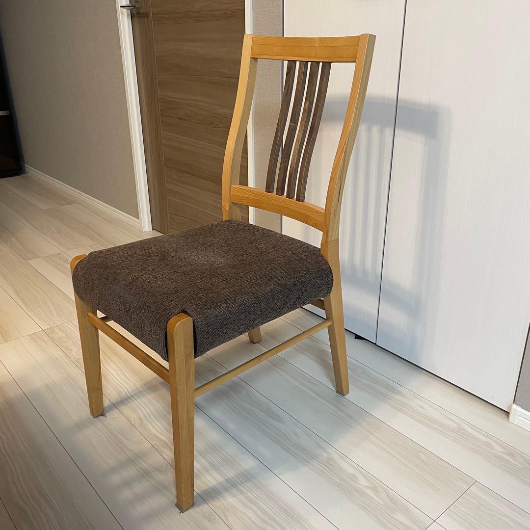 大川家具 CHESKA ダイニングテーブルセット 4人掛け 福岡市西区引取り