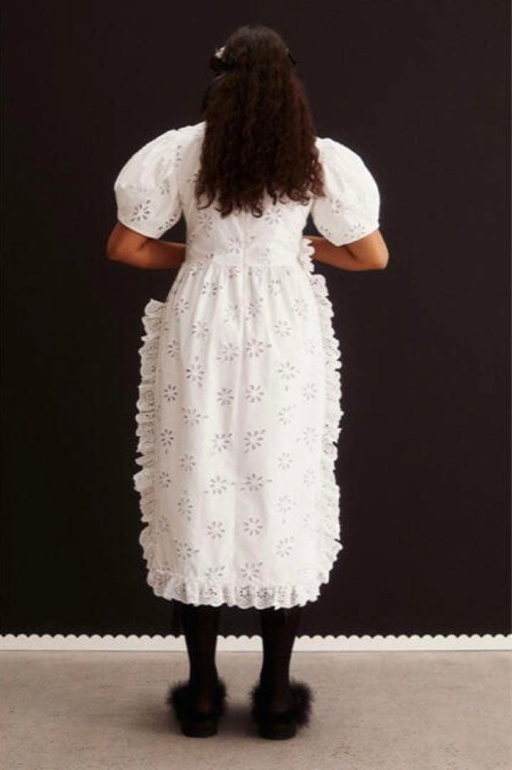 Simone Rocha x  ホワイトワンピース 34