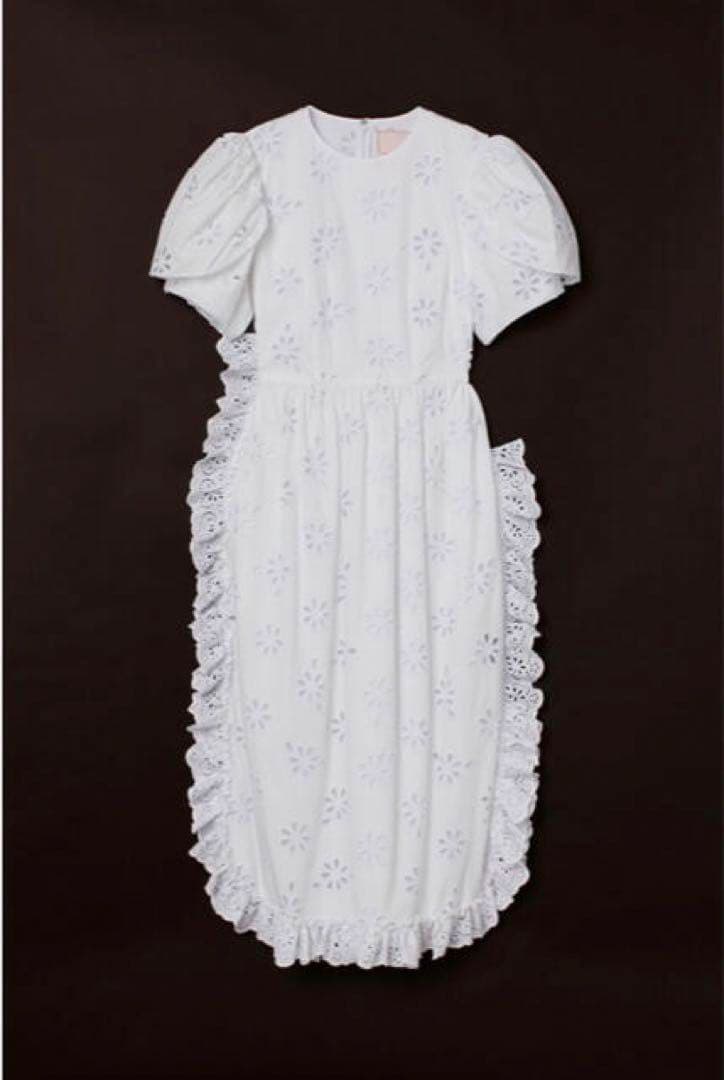 Simone Rocha x  ホワイトワンピース 34
