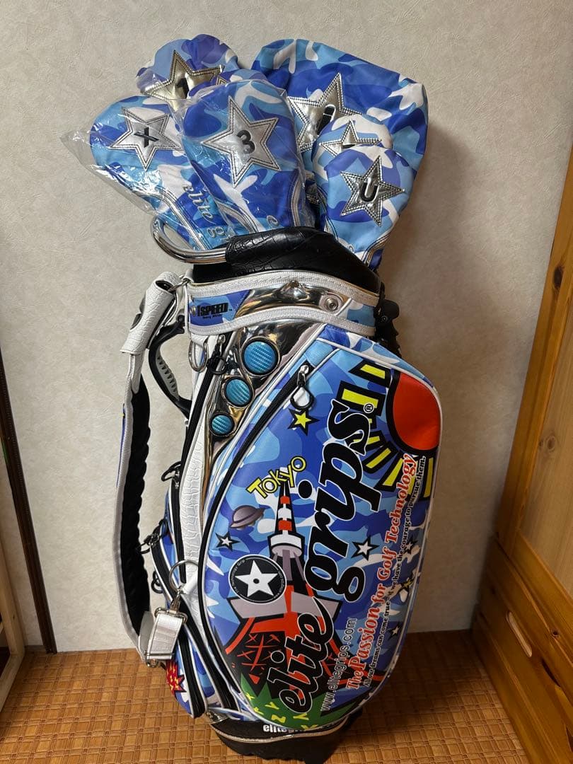 エリートグリップ キャディバック➕ヘッドカバー