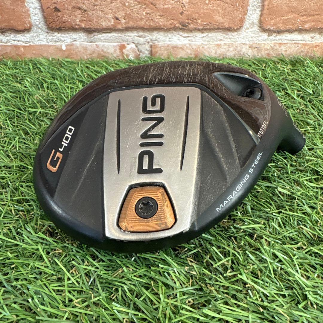 ‼️ピン G400 5W 17.5度 ヘッドのみ クラウン状態良い‼️