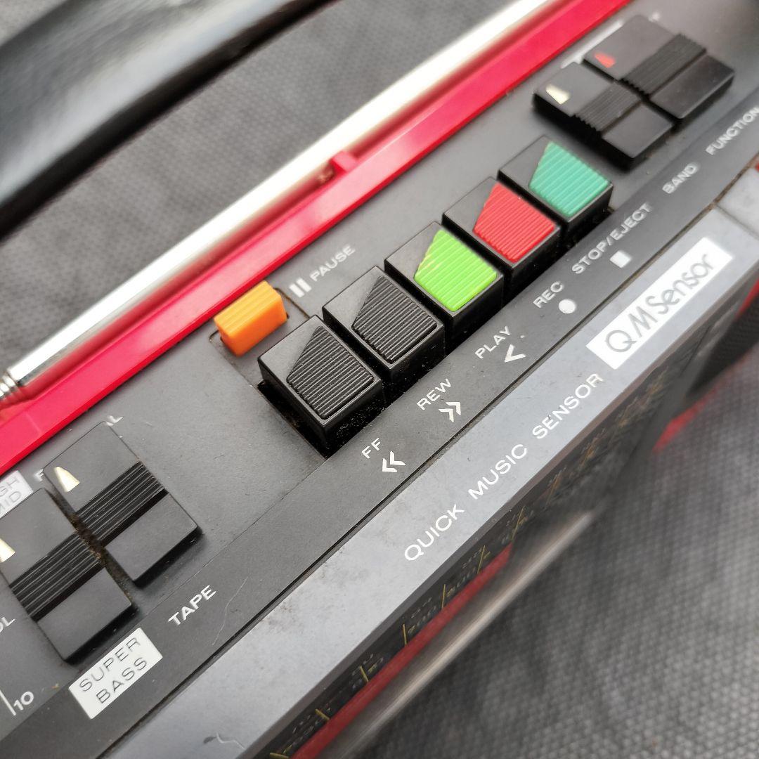 希少! MARANTZ UNIX CRS-3.5 赤 ラジカセ マランツ